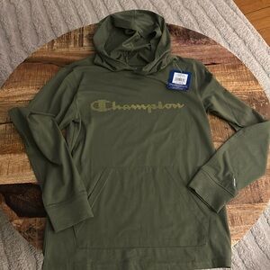 NWT Champion hooded shirt